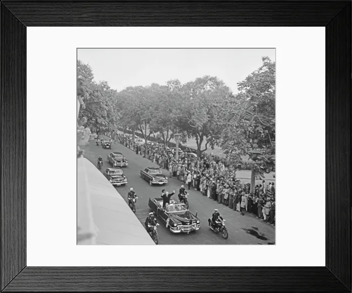 Framed Print : Dwight Eisenhower's 1959 Goodwill Tour Framed Print : Dwight Eisenhower's 1959 Goodwill Tour
