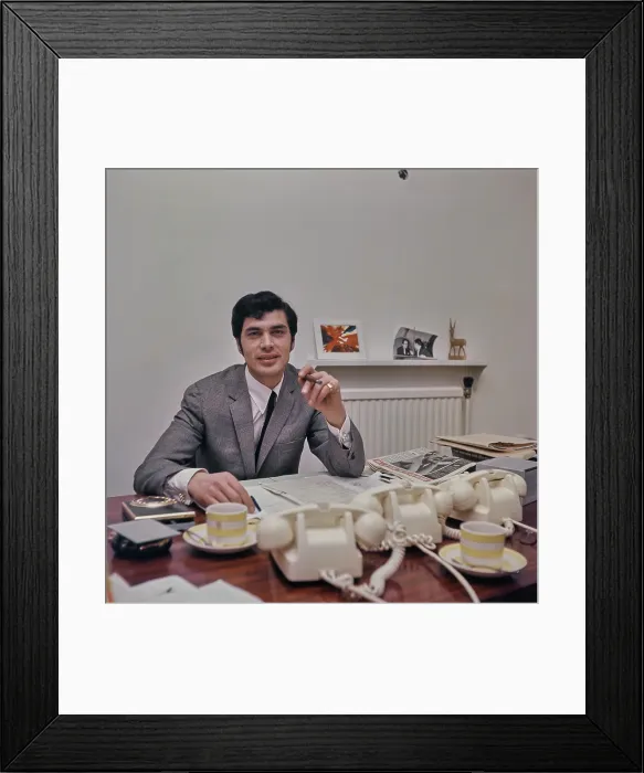 Framed Print : Engelbert Humperdinck, British Singer Framed Print : Engelbert Humperdinck, British Singer