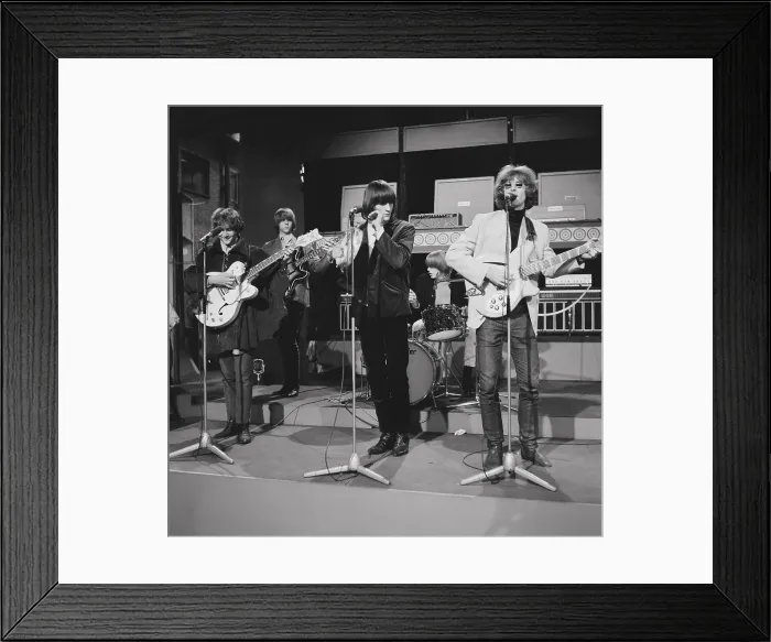 Framed Print : Mid 1960?s, England, London, ?Ready, Steady, Go? TV showByrd Framed Print : Mid 1960?s, England, London, ?Ready, Steady, Go? TV showByrd