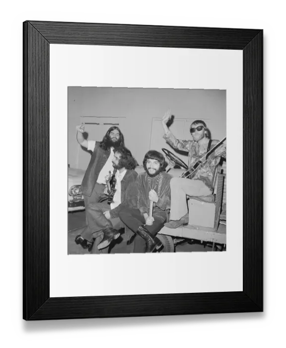 Framed Print : Late 1960?s, CaliforniaCanned HeatL-R: Robert Hite (vocals) Framed Print : Late 1960?s, CaliforniaCanned HeatL-R: Robert Hite (vocals)