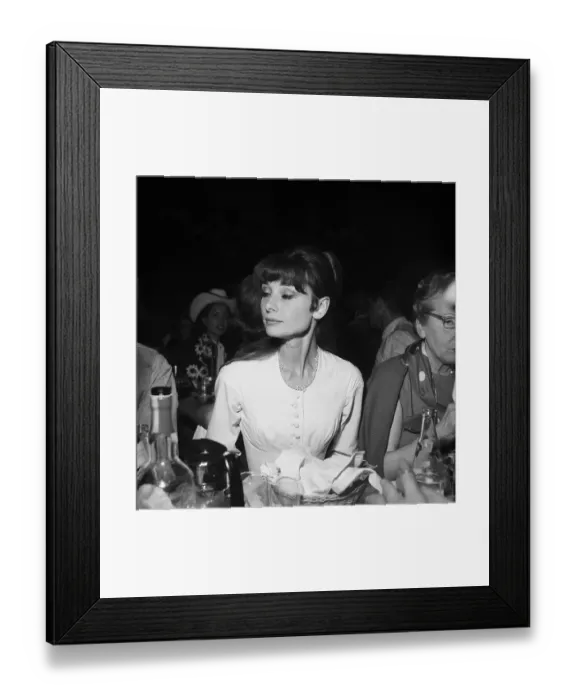 Framed Print : Early 1960s, Hollywood, Audrey Hepburn Framed Print : Early 1960s, Hollywood, Audrey Hepburn