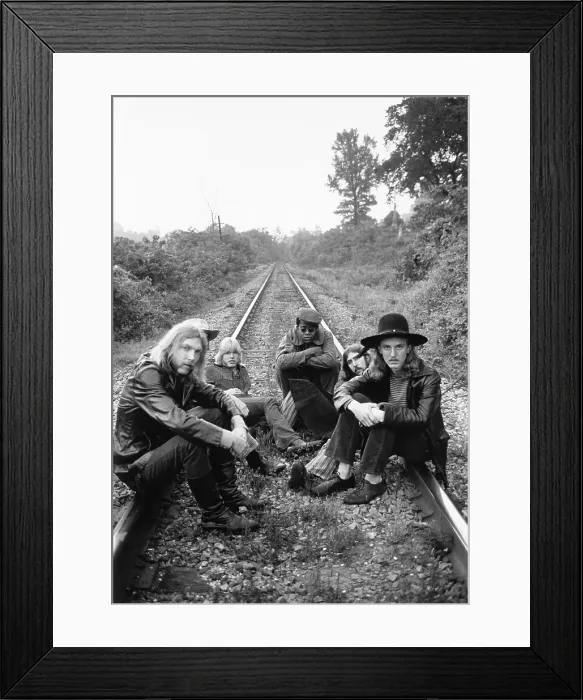 Framed Print : Photo of Allman Brothers
