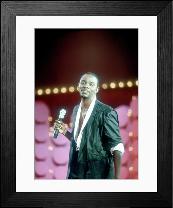 Framed Print : Photo of Phillip Bailey Framed Print : Photo of Phillip Bailey