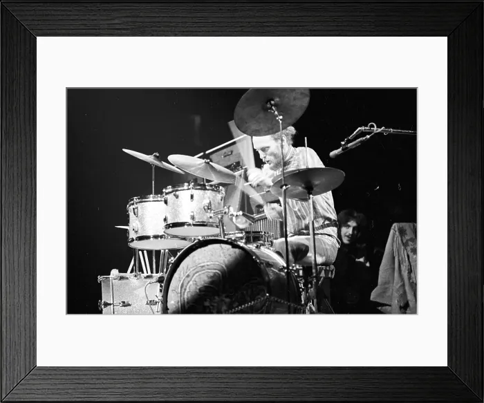 Framed Print : Photo of Ginger Baker Framed Print : Photo of Ginger Baker