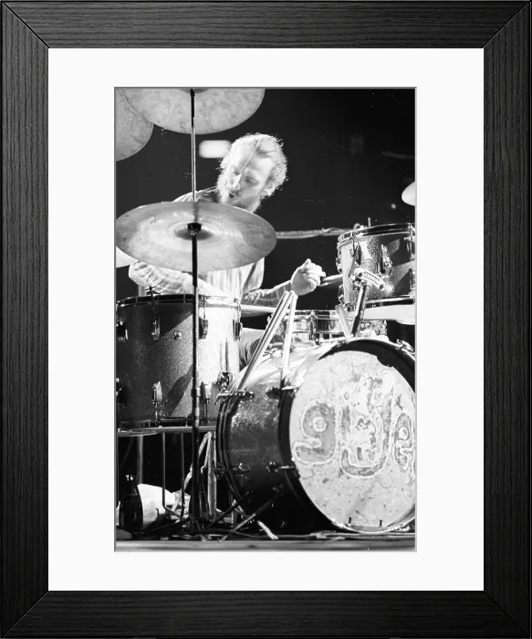 Framed Print : Photo of Ginger Baker