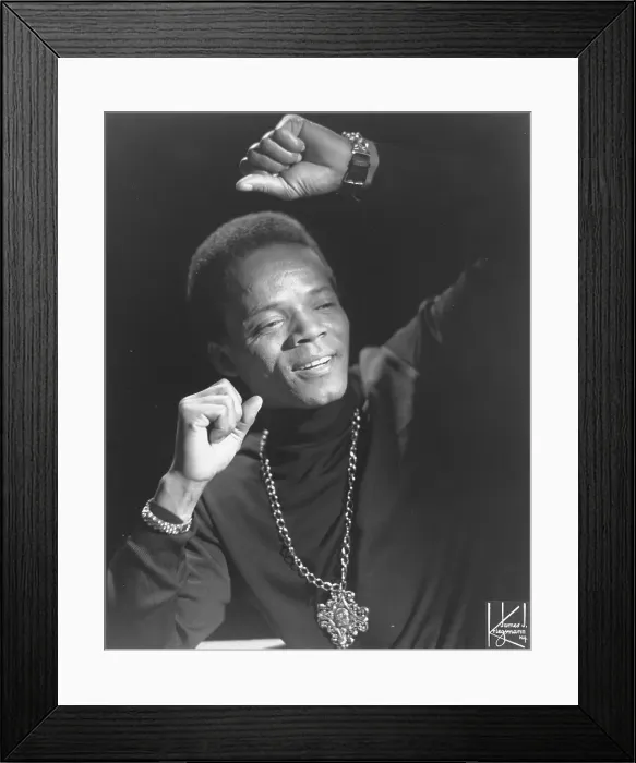 Framed Print : Photo of Hank Ballard and Midnighters Framed Print : Photo of Hank Ballard and Midnighters