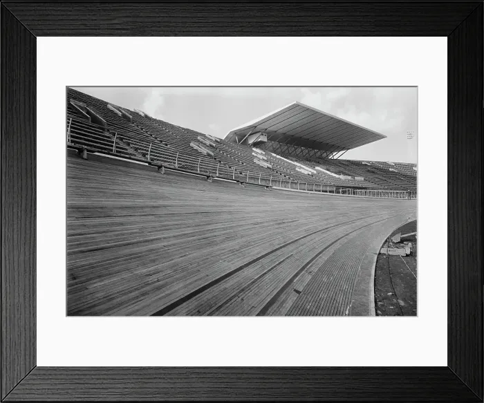 Framed Print : Construction of the Olympic Facilities in Rome