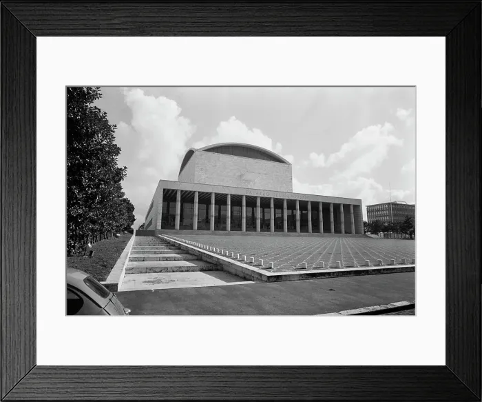 Framed Print : Construction of the Olympic Facilities in Rome Framed Print : Construction of the Olympic Facilities in Rome