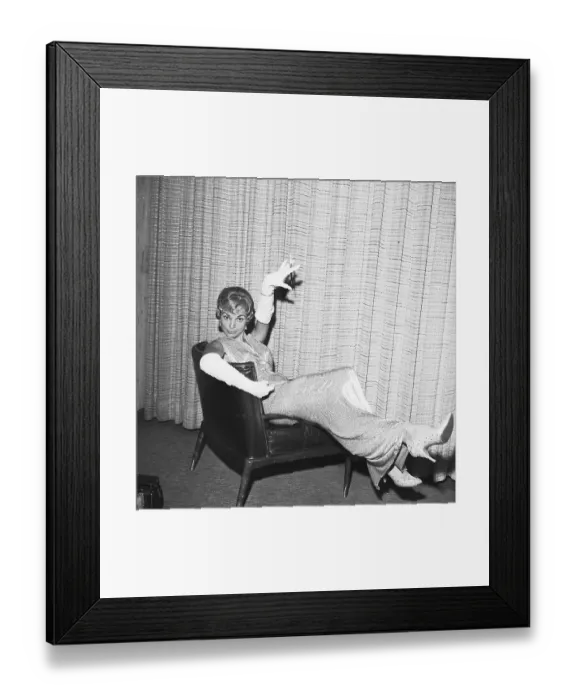 Framed Print : April 04, 1960, Hollywood, Janet Leigh Framed Print : April 04, 1960, Hollywood, Janet Leigh