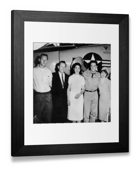 Framed Print : Elvis Presley In Hollywood Framed Print : Elvis Presley In Hollywood