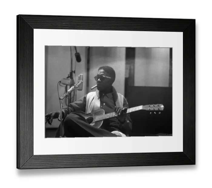 Framed Print : Lightnin Hopkins Framed Print : Lightnin Hopkins