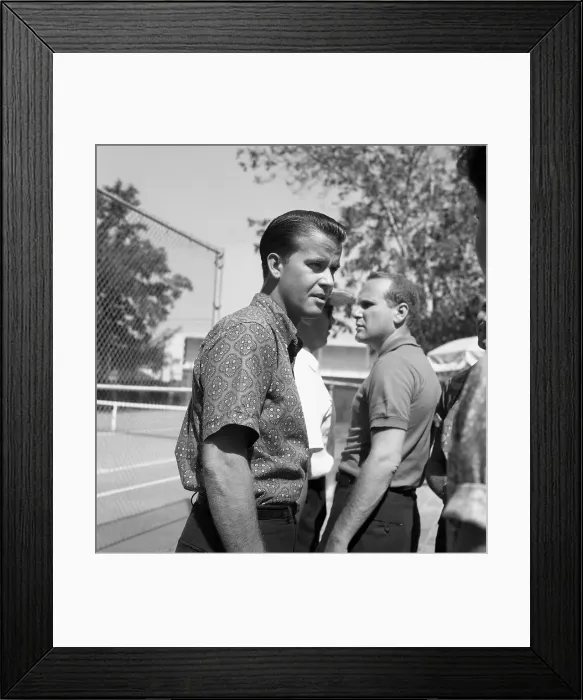 Framed Print : Dick Clark's Pool Party Framed Print : Dick Clark's Pool Party