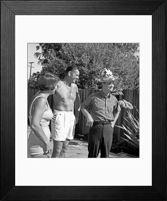 Framed Print : Dick Clark's Pool Party Framed Print : Dick Clark's Pool Party