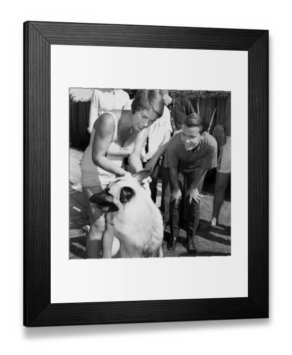 Framed Print : Dick Clark's Pool Party Framed Print : Dick Clark's Pool Party