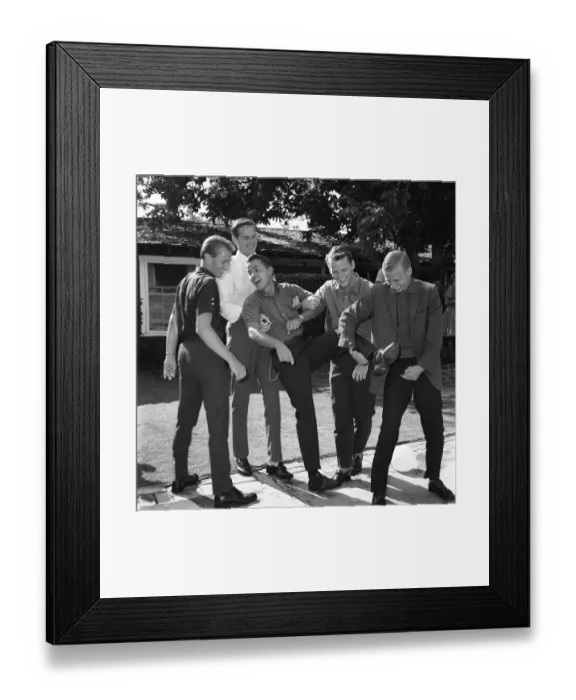 Framed Print : Dick Clark's Pool Party Framed Print : Dick Clark's Pool Party