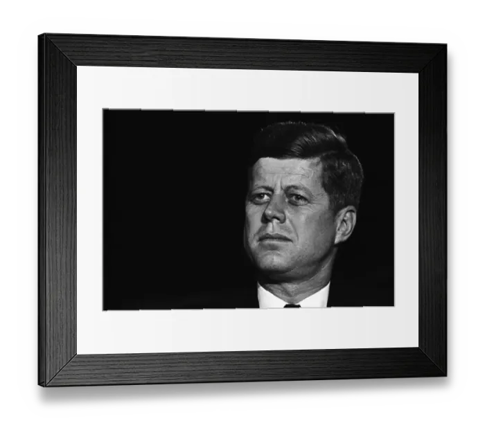 Framed Print : John F. Kennedy Campaign Event Framed Print : John F. Kennedy Campaign Event