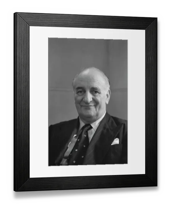 Framed Print : Bernard Docker, British Industrialist