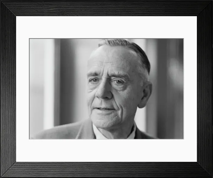 Framed Print : Eric Louw, South African Diplomat & Politician Framed Print : Eric Louw, South African Diplomat & Politician