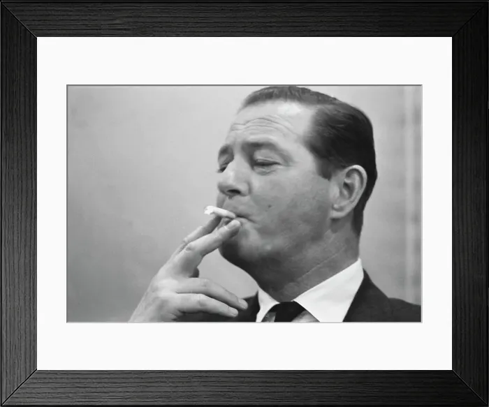 Framed Print : Terence Rattigan, British Playwright & Screenwriter