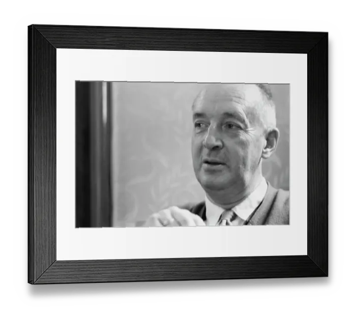 Framed Print : Vladimir Nabokov, Russian-American Writer Framed Print : Vladimir Nabokov, Russian-American Writer
