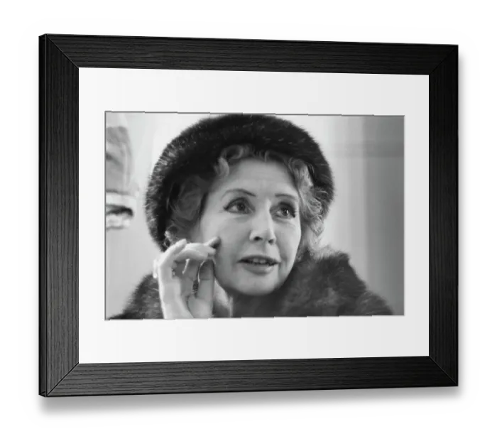 Framed Print : Norah, Lady Docker, British Socialite Framed Print : Norah, Lady Docker, British Socialite