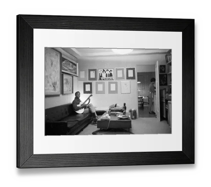 Framed Print : Sam Cooke Portrait Session Framed Print : Sam Cooke Portrait Session