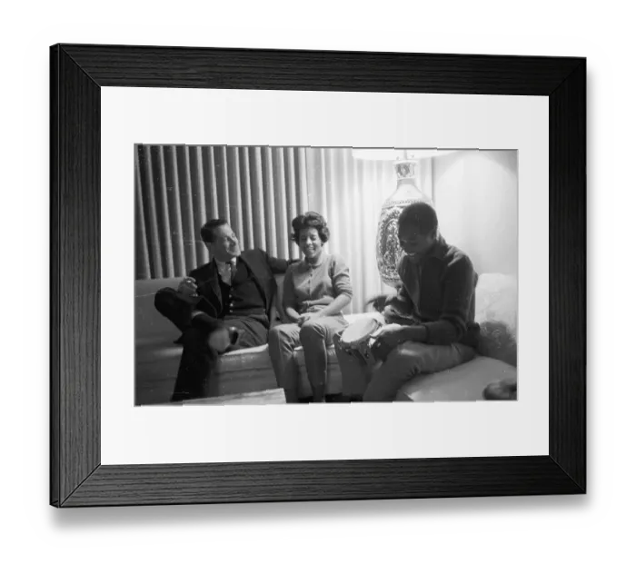 Framed Print : Sam Cooke Portrait Session Framed Print : Sam Cooke Portrait Session