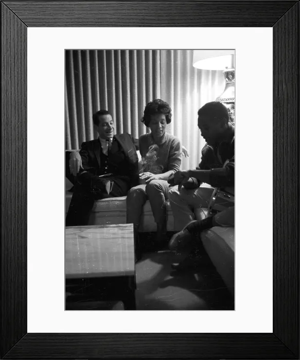 Framed Print : Sam Cooke Portrait Session Framed Print : Sam Cooke Portrait Session