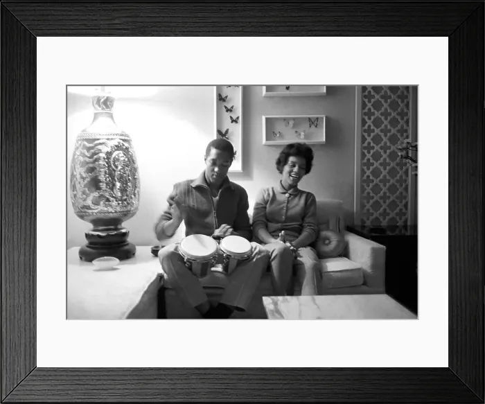 Framed Print : Sam Cooke Portrait Session Framed Print : Sam Cooke Portrait Session
