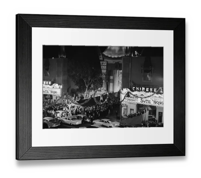 Framed Print : Suzie Wong Premiere Framed Print : Suzie Wong Premiere