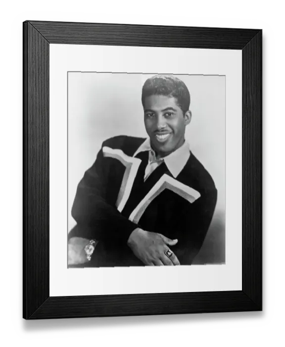 Framed Print : Ben E. King Portrait In NY Framed Print : Ben E. King Portrait In NY