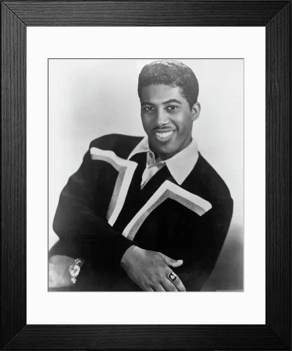 Framed Print : Ben E. King Portrait In NY Framed Print : Ben E. King Portrait In NY