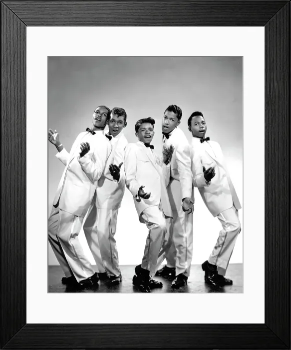 Framed Print : Little Anthony And The Imperials Portrait Framed Print : Little Anthony And The Imperials Portrait