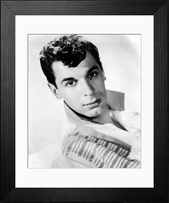 Framed Print : Portrait. CIRCA 1961: Singer Freddy Cannon poses for a portait in circa 1961 Framed Print : Portrait. CIRCA 1961: Singer Freddy Cannon poses for a portait in circa 1961