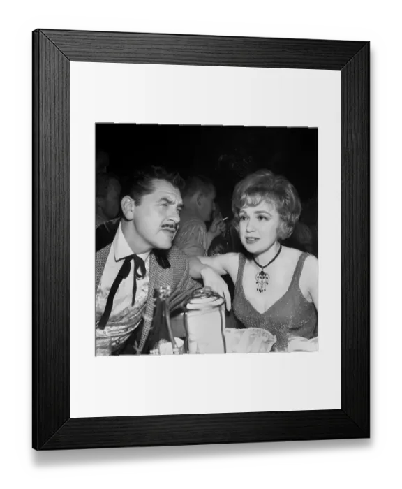 Framed Print : Edie Adams And Ernie Kovacs Framed Print : Edie Adams And Ernie Kovacs