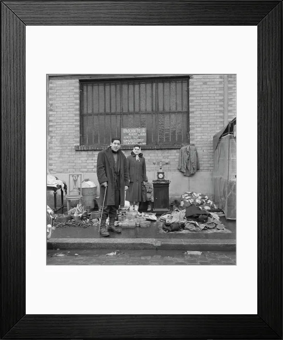Framed Print : Paris Flea Market Framed Print : Paris Flea Market