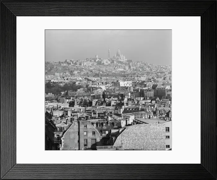 Framed Print : View Over Paris Framed Print : View Over Paris