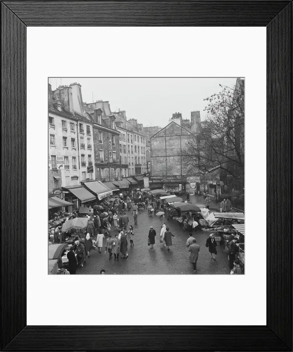 Framed Print : Rue Mouffetard