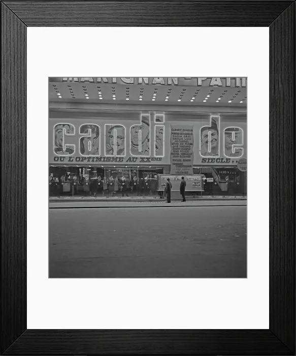 Framed Print : Candide In Paris Framed Print : Candide In Paris