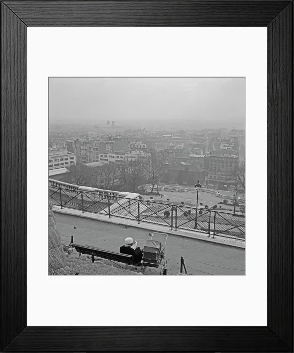 Framed Print : View From The Sacre-C'ur, Paris Framed Print : View From The Sacre-C'ur, Paris