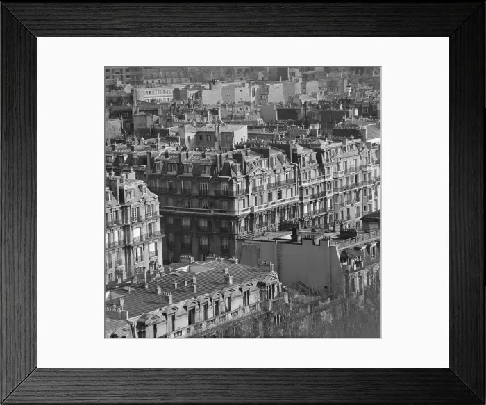 Framed Print : Parisian Rooftops Framed Print : Parisian Rooftops