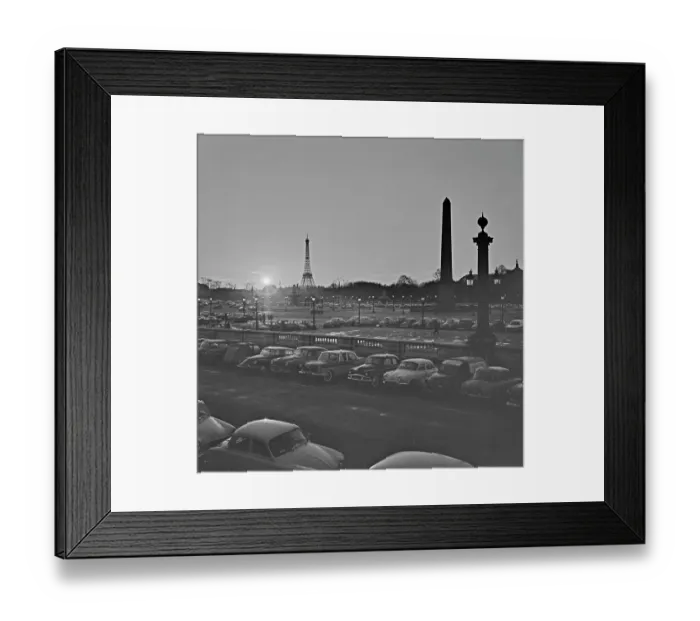 Framed Print : Parisian Sunrise