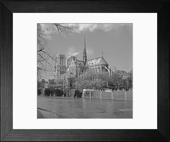 Framed Print : Notre-Dame De Paris, 1961 Framed Print : Notre-Dame De Paris, 1961