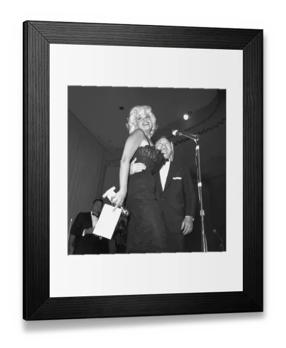 Framed Print : Mansfield & Rooney At The 18th Golden Globes Framed Print : Mansfield & Rooney At The 18th Golden Globes