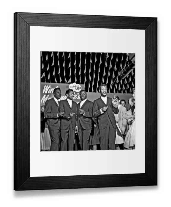 Framed Print : Martindale's TV Dance Party Performance Framed Print : Martindale's TV Dance Party Performance