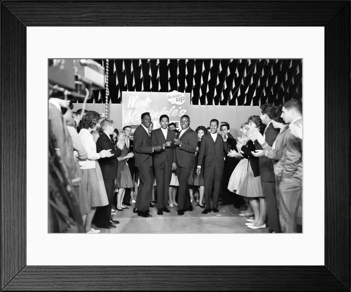 Framed Print : Martindale's TV Dance Party Performance