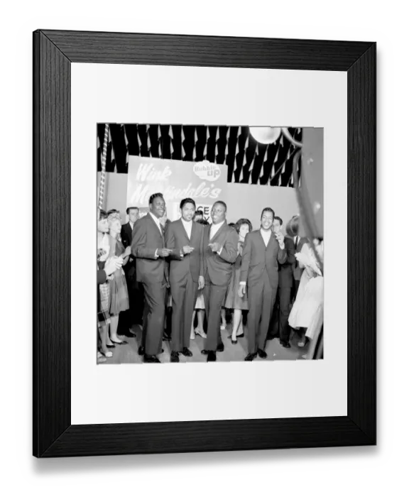 Framed Print : Martindale's TV Dance Party Performance