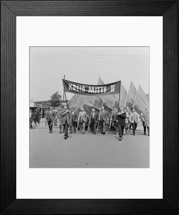 Framed Print : East Berlin May Day 1961 Framed Print : East Berlin May Day 1961