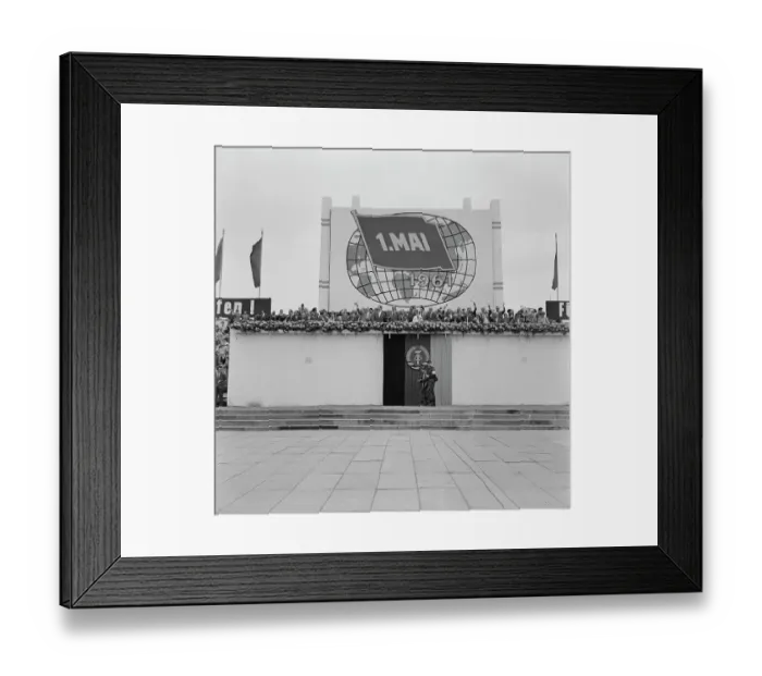 Framed Print : East Berlin May Day 1961 Framed Print : East Berlin May Day 1961