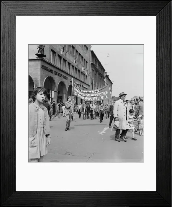 Framed Print : East Berlin May Day 1961 Framed Print : East Berlin May Day 1961